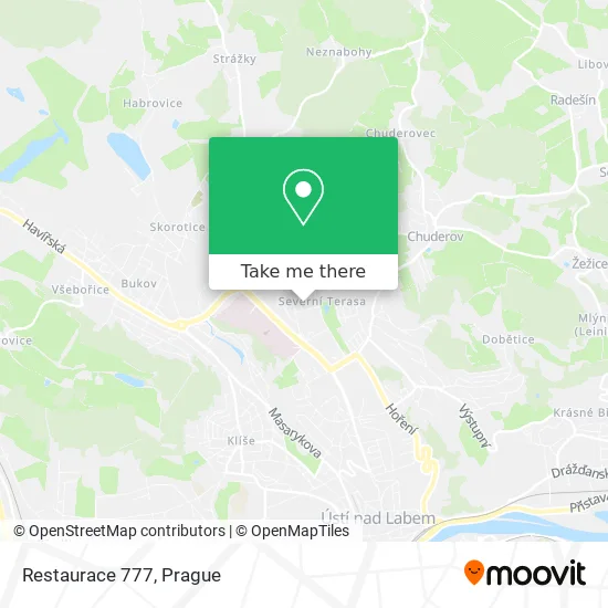 Карта Restaurace 777