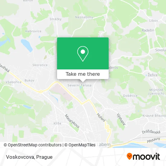 Карта Voskovcova