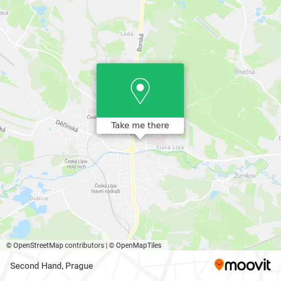 Карта Second Hand