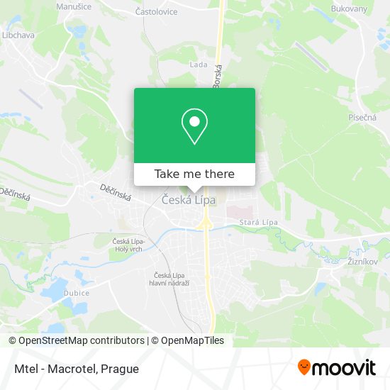 Mtel - Macrotel map