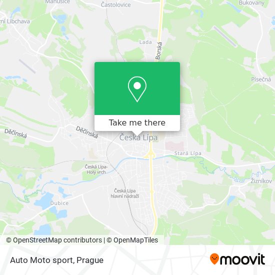 Auto Moto sport map