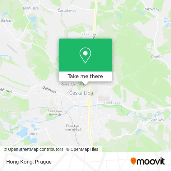 Карта Hong Kong