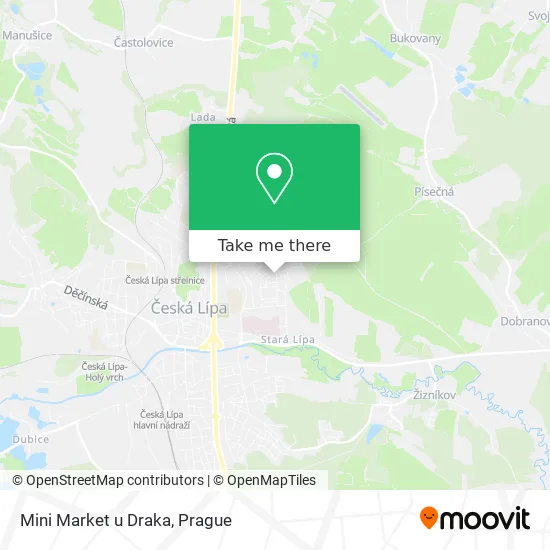 Карта Mini Market u Draka