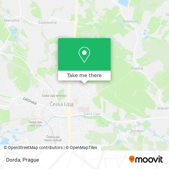 Карта Dorda