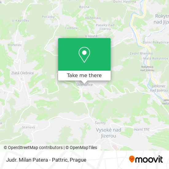 Judr. Milan Patera - Pattric map
