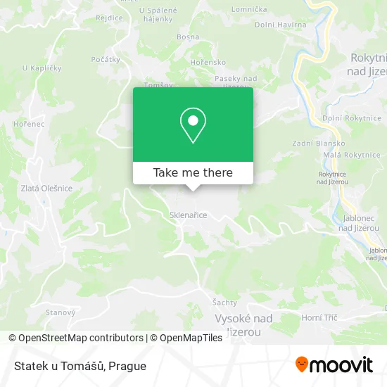 Карта Statek u Tomášů