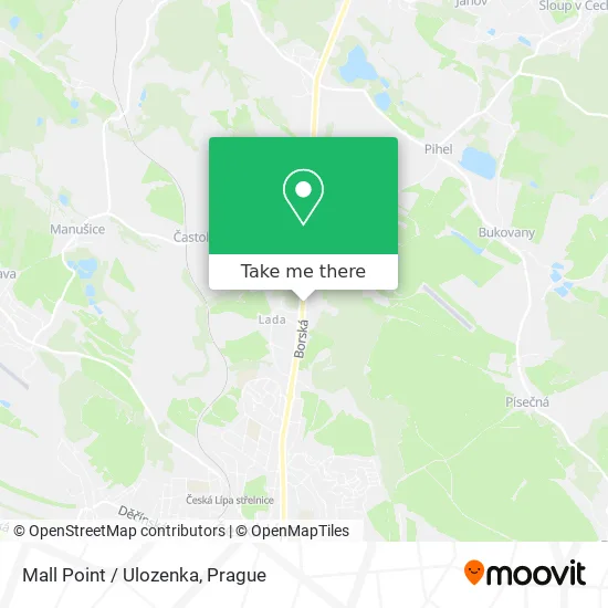 Карта Mall Point / Ulozenka