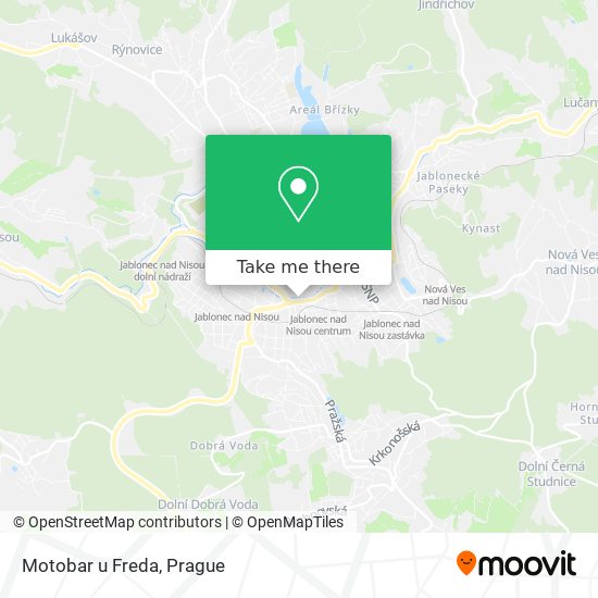 Карта Motobar u Freda