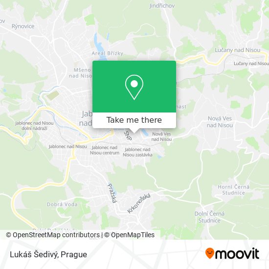 Lukáš Šedivý map