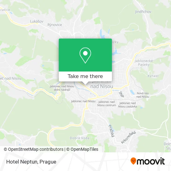Карта Hotel Neptun
