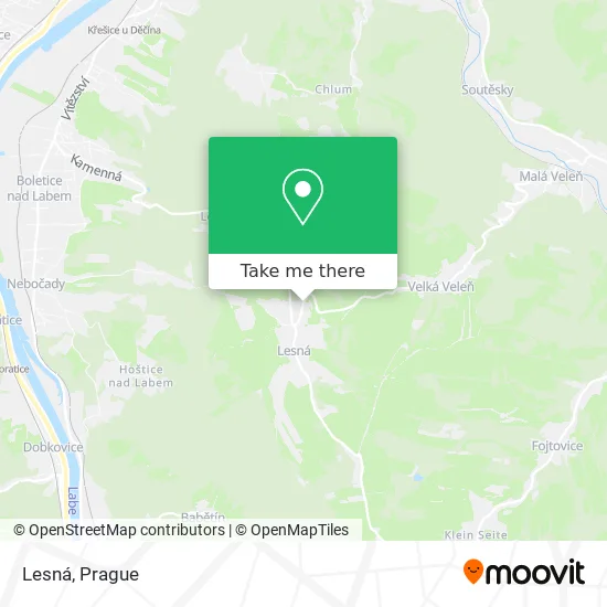 Карта Lesná
