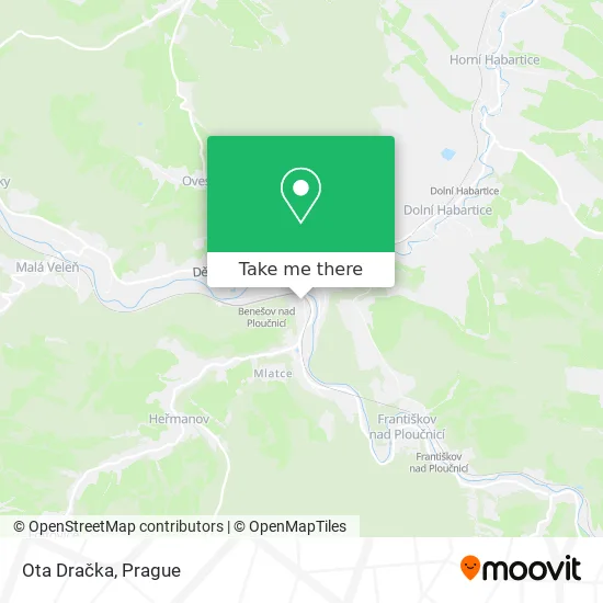 Карта Ota Dračka