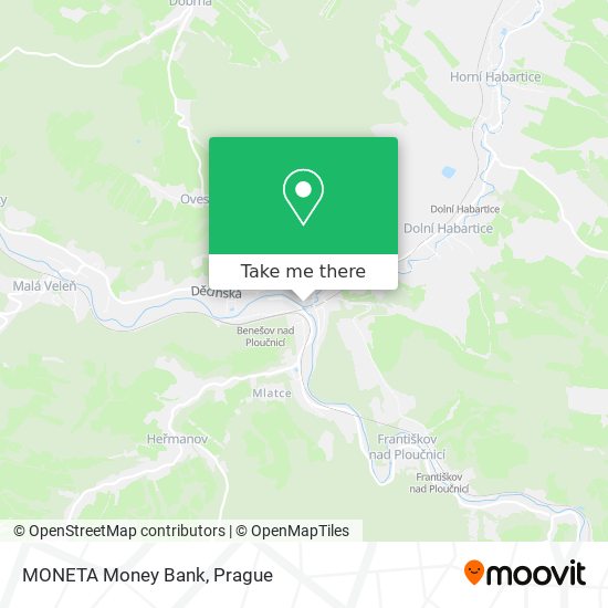 MONETA Money Bank map