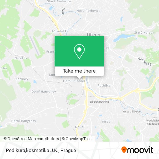 Pedikúra,kosmetika J.K. map