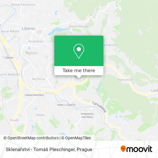 Sklenářství - Tomáš Pleschinger map