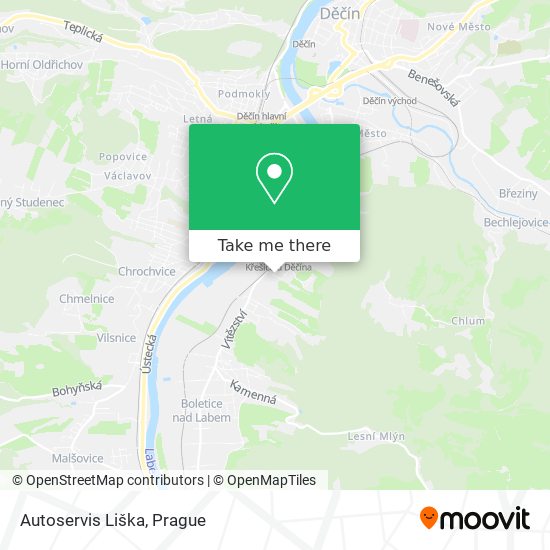 Карта Autoservis Liška