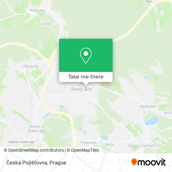 Карта Česká Pojišťovna