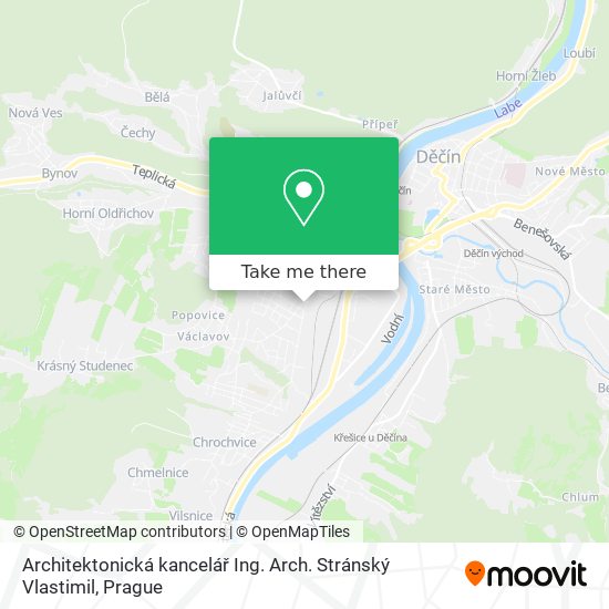 Architektonická kancelář Ing. Arch. Stránský Vlastimil map