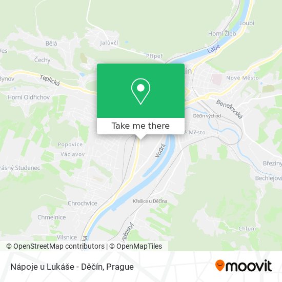 Nápoje u Lukáše - Děčín map