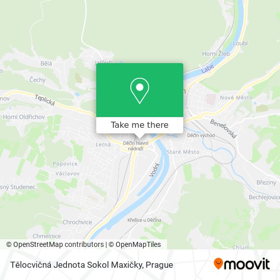 Tělocvičná Jednota Sokol Maxičky map