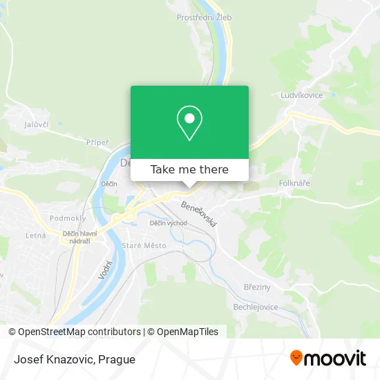 Карта Josef Knazovic