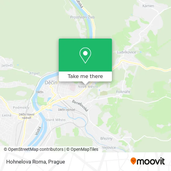 Карта Hohnelova Roma