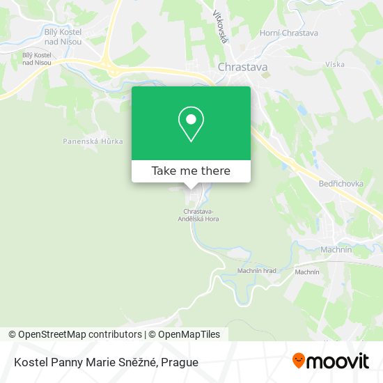 Kostel Panny Marie Sněžné map