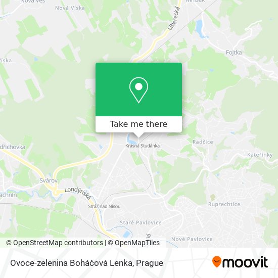 Ovoce-zelenina Boháčová Lenka map