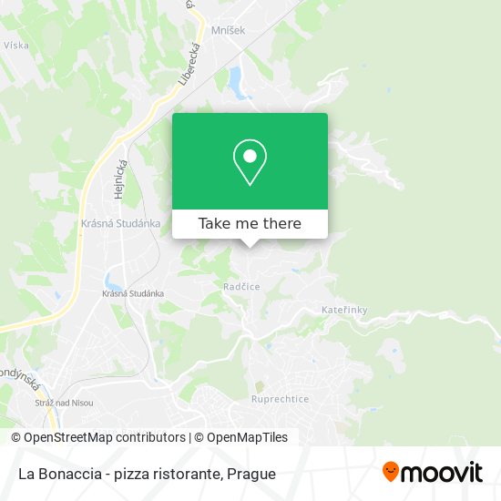 La Bonaccia - pizza ristorante map
