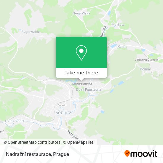 Nadražní restaurace map