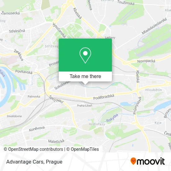 Карта Advantage Cars