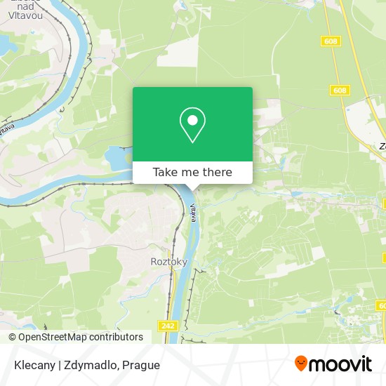 Карта Klecany | Zdymadlo