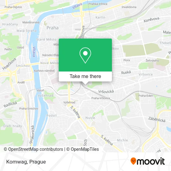 Карта Komwag