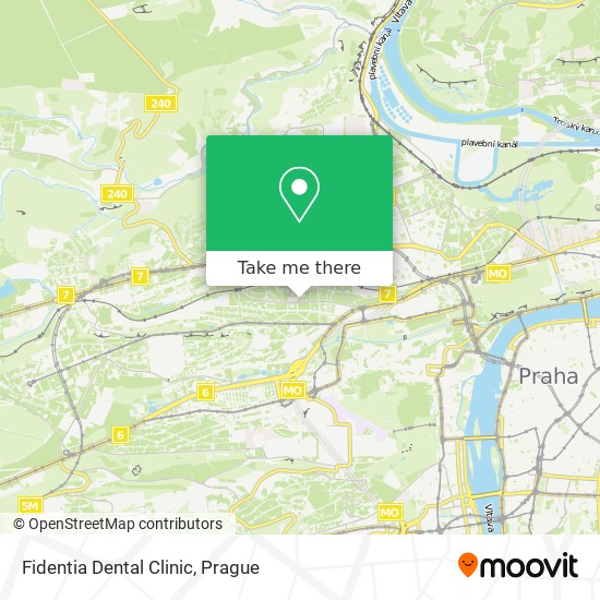Карта Fidentia Dental Clinic