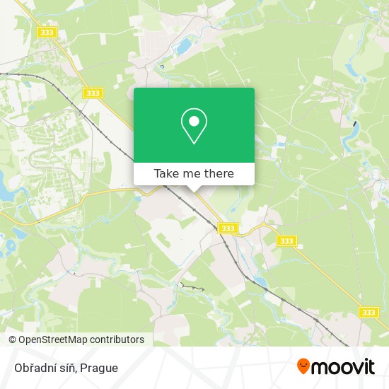 Obřadní síň map