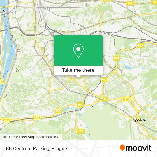 Карта BB Centrum Parking