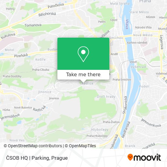 ČSOB HQ | Parking map