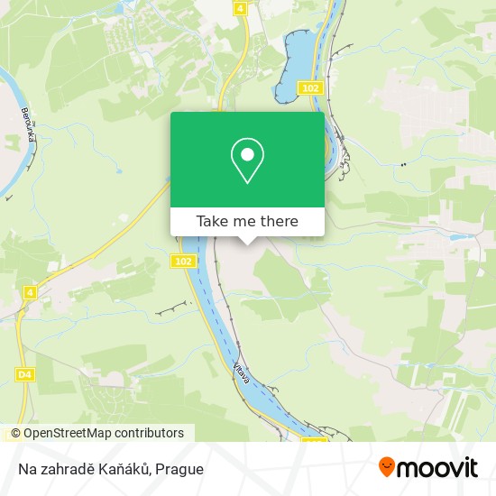 Na zahradě Kaňáků map