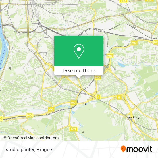 studio panter map