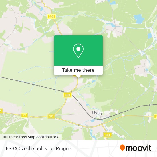 ESSA Czech spol. s.r.o map