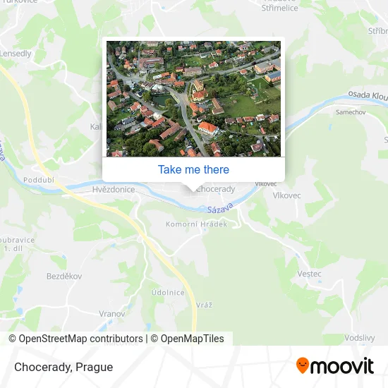 Карта Chocerady