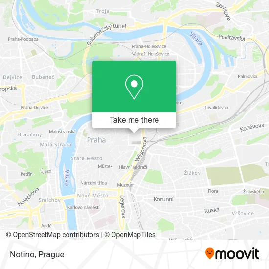 Карта Notino