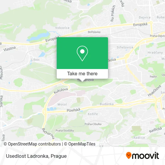 Карта Usedlost Ladronka