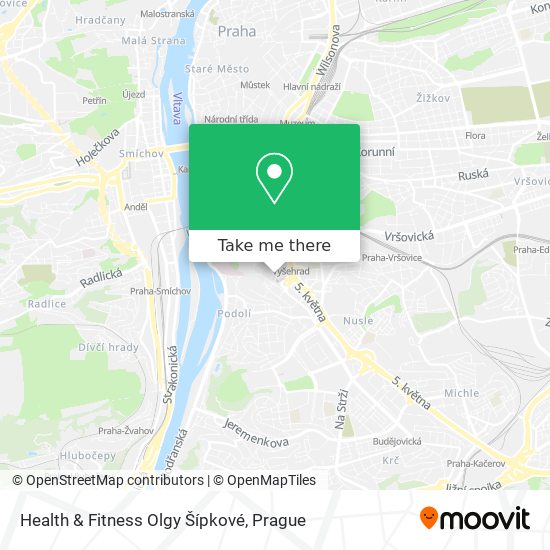 Health & Fitness Olgy Šípkové map