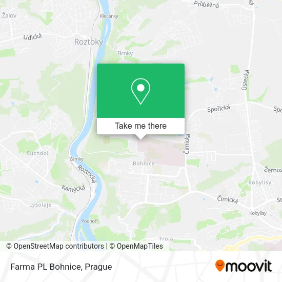 Карта Farma PL Bohnice