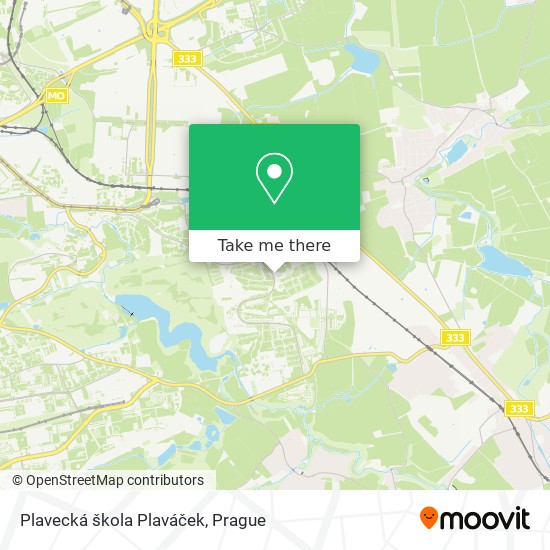 Plavecká škola Plaváček map