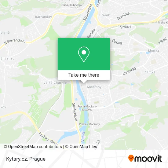 Карта Kytary.cz