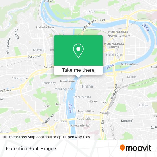 Florentina Boat map