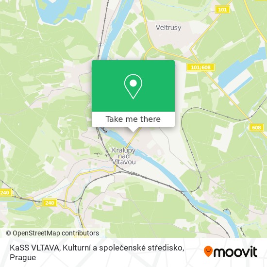 Карта KaSS VLTAVA, Kulturní a společenské středisko