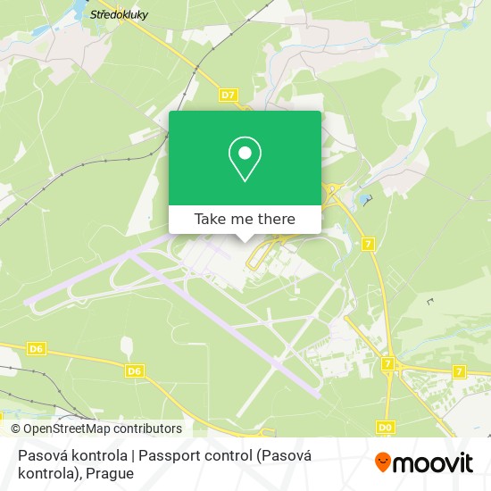 Pasová kontrola | Passport control map